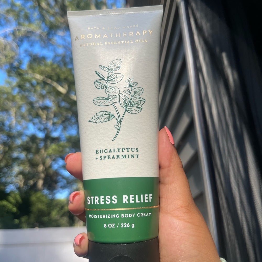 NWT Bath & Body Works Aromatherapy Eucalyptus Spearmint Body Cream